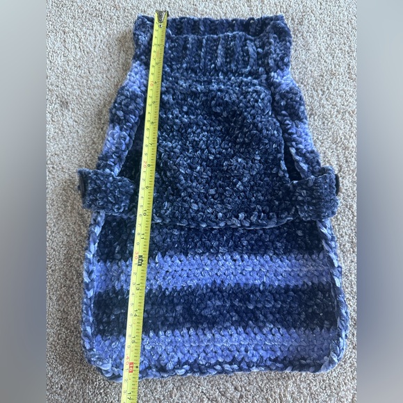 Handmade Knit Dog Sweater - Picture 4 of 6